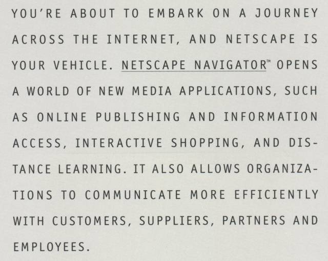 Netscape 1.0 - Manual